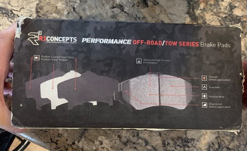 R1 Concepts Performance Brake Pads 2400-1691-00 Off Road Series