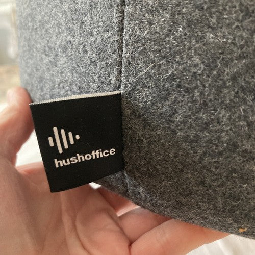 HushPhone REPLACEMENT SEAT Office Phone Booth HUS-BX-018/118 Stool Grey Chair