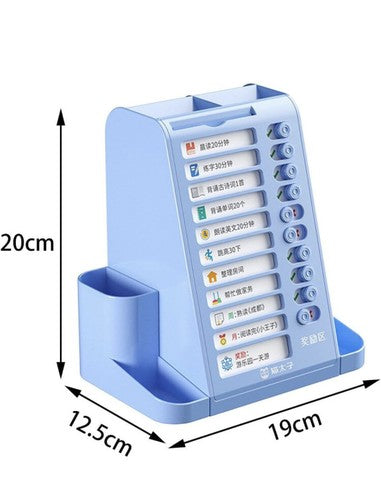 Pen Holder Desk Table Portable Plan Column Stand Pencil Holder for Study Room