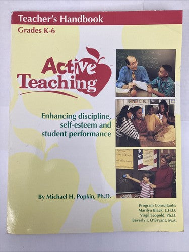 BOOK: Active Teaching Teacher's Handbook: Discipline Self-Esteem Performance