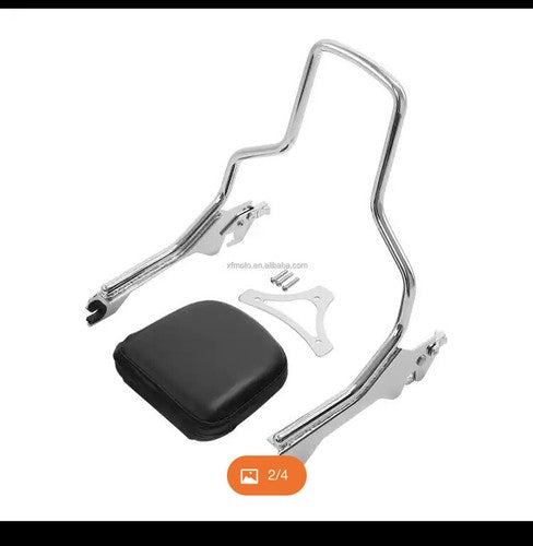 Motorcycle Sissy Bar Backrest Luggage Rack Harley Breakout FXBRS 18-21