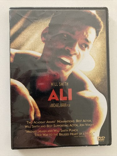 BRAND NEW DVD ð Ali (2001) Will Smith Boxing Movie About Muhammad Ali Boxerï¿¼