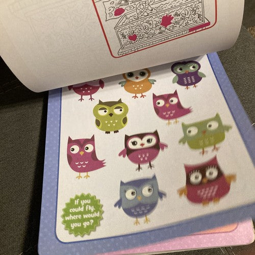 NEW Highlights Jumbo BOOK Pad of My First Puzzles 150+ Stickers Hidden Pictures