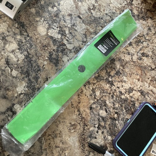 8TEN Lawn Razor Lawn Mower Blade C-BLD-0017 Green 19âL 2-5/8âW 0.197âT