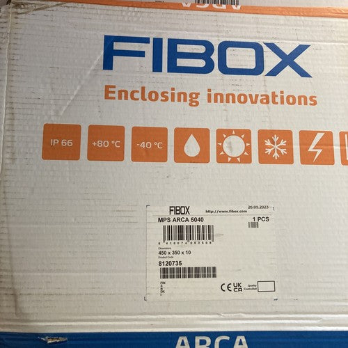 Fibox Enclosures MPS ARCA 5040 Galvanized Steel Mounting Plate 13.8â 17.7â 0.08â