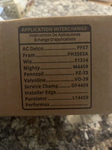 NEW Case Of 12 Prime Guard Engine Oil Filter POF4461 POF  4461 Sealed