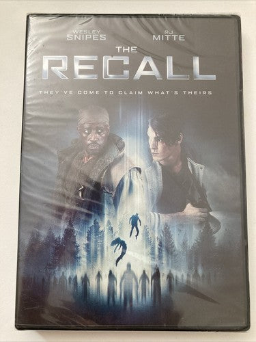 BRAND NEW The Recall DVD Wesley Snipes RJ Mitte Widescreen Sci-fi Thriller Movie