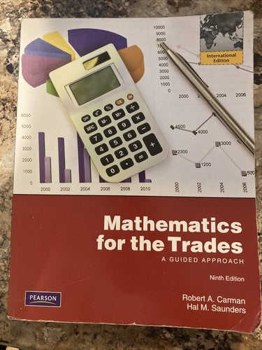 BOOK: Mathematics for the Trades : A Guided Approach 2011 Ninth Edition Carman