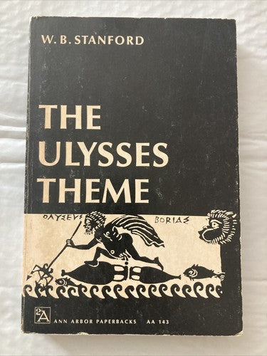 BOOK: The Ulysses Theme by W B Stanford 1976 Paperback Vintage Literature
