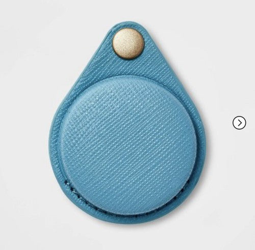 NEW Apple AirTag Case Sticker Mount heyday Arctic Blue track Luggage Personal