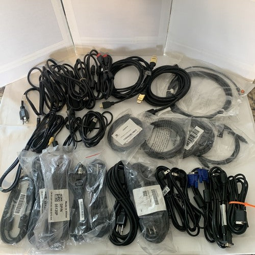 NEW CORDS mixed Computer wire USB extension Power Cable laptop ports AC misc