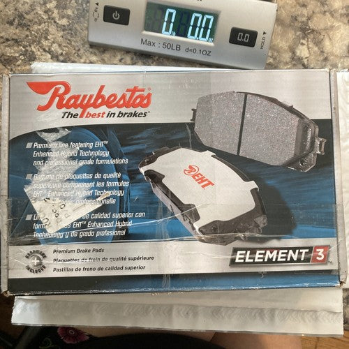 Disc Brake Pad Set-Element3 Hybrid Technology Front Raybestos EHT923H