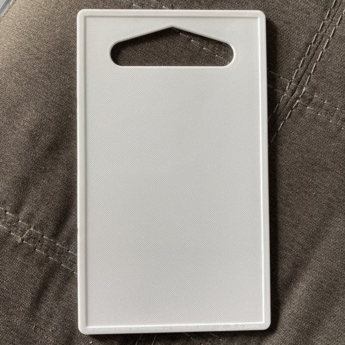 QTY: 3 WHITE ACRYLIC CUTTING BOARDS SIZE 5 1/2" x 9 1/4â Dishwasher Safe NEW