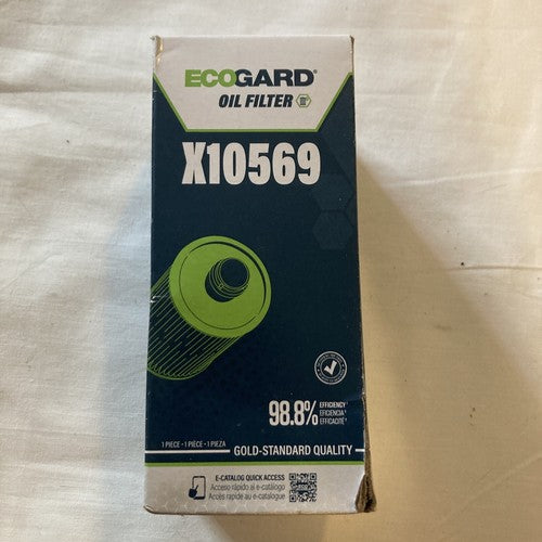ECOGARD X10569 Premium Cartridge Engine Oil Filter for Conventional Oil Fits BMW