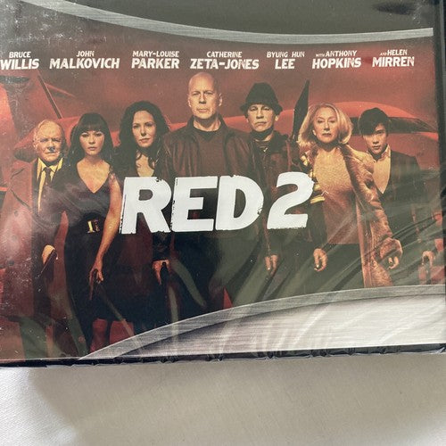 BRAND NEW RED & RED 2 DVD 2016 Double Feature Willis Hopkins Freeman Malkovich