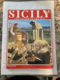 BOOK: SICILY THE ISLAND IN THE SUN Lanfranco Angeli Softcover 1984 Vintage Vtg