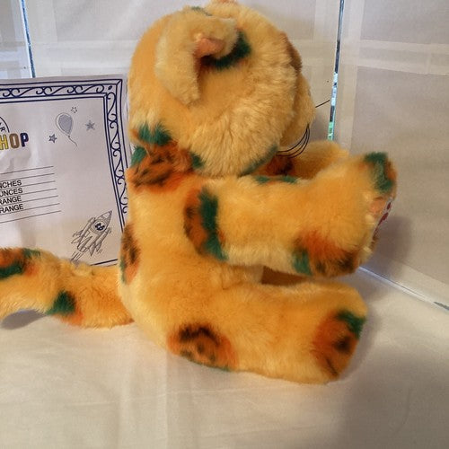NWT RARE LIMITED EDITION Build A Bear PUMPKIN KITTY BAB Vault Orange Halloween