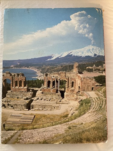 BOOK: SICILY THE ISLAND IN THE SUN Lanfranco Angeli Softcover 1984 Vintage Vtg