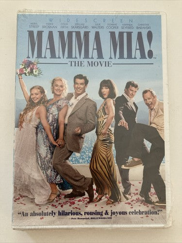 BRAND NEW ~ Mamma Mia The Movie DVD 2009 Widescreen Amanda Seyfried & Bronson