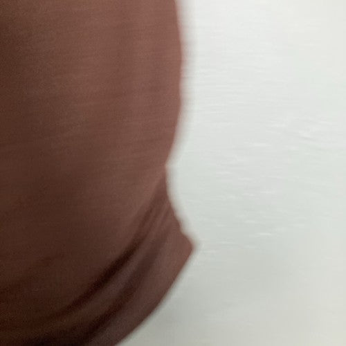 A New Day X-small Brown Sleeveless Shirt Tank Scrunched Sides Slimming Blouse