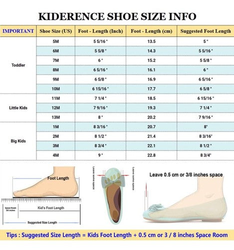 Kiderence Size 7 Toddler Girl Sandals 7M Open Toe Sandals Kids Pink Summer