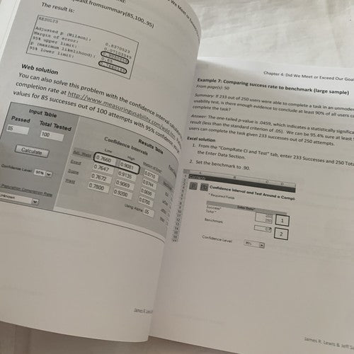 Excel and R Companion to Quantifying the User Experience: Rapid Answers to - NEW