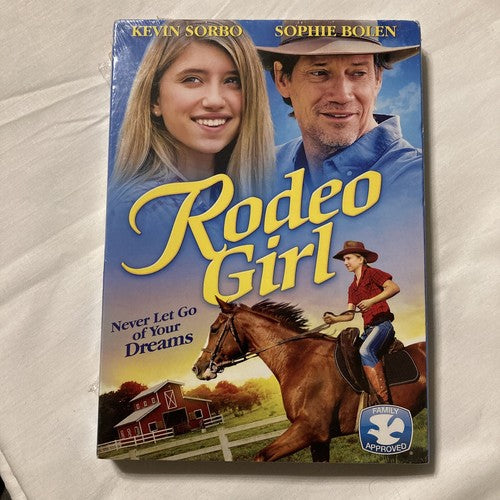 BRAND NEW Rodeo Girl (DVD, 2016) Horses Kevin Sorbo Sophie Bolen
