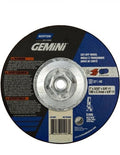 QTY: 10 NORTON Gemini GRINDER Wheel Cut-Off Wheels T27 7 x 3/32 x 5/8-11 Grit24