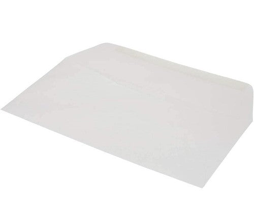 JAM PAPER #16 Commercial Envelopes with Wallet Flap - 6 x 12 - White - 50/Pack