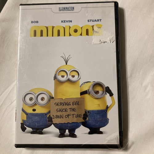 BRAND NEW Minions (DVD, 2015) Movie Kids Kevin Bob Stuart Illumination Entertain