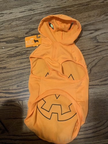 USA Fast Ship! Pumpkin Large L Dog Cat Costume Vest Hyde & EEK Boutique Dress-up