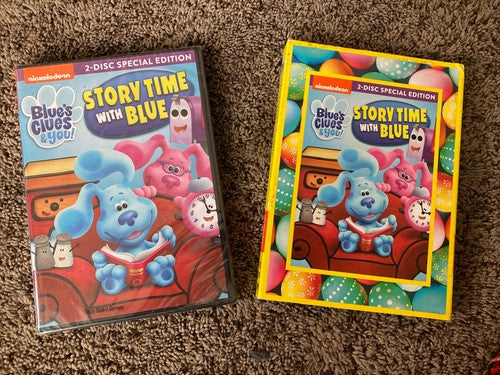 NEW Blue's Clues And You! Story Time With Blue (DVD) Nickelodeon Dogs Pets