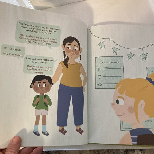 BOOK: Yefferson, Actually Bilingual English/Spanish Trejo Martin-Rowe learning