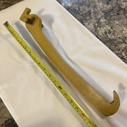 Lifting Beam Standard Hook Replacement Hook for BHS Lifting Beams 17-5/8â Yellow