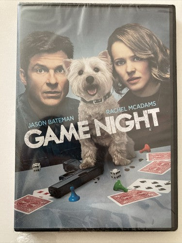BRAND NEW DVD ð Game Night (2018) Jason Bateman Rachel McAdams Comedy Movie R