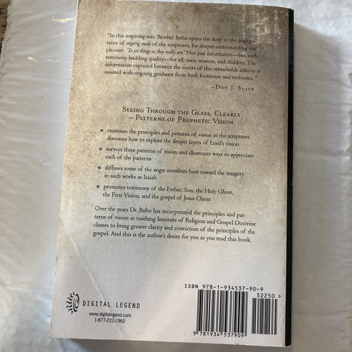 BOOK: Seeing Through the Glass Clearly Patterns Of Prophetic Vision Scriptures