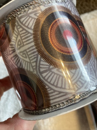 3 Wired Ribbon 2 1/2â 2.5 In Silver Gold Circle Black History Month One Together