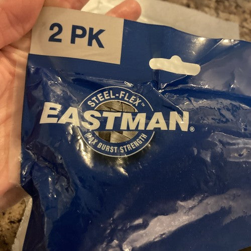 2-Pack Eastman 6 ft Washing Machine Connector hose Stainless Steel 48378