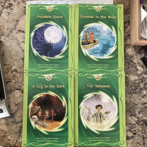 Phonic 4 BOOK LOT: Talisman 1 Series A Cry In The Dark Talisman Mountain Scare