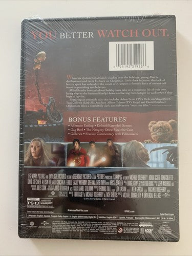BRAND NEW ð Krampus (DVD, 2015) Scary Horror Halloween Movie Night