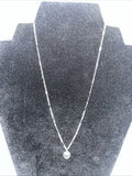 NEW 19â Women's Silver Heart Pendant Necklace Fashion Jewelry Quality Valentines