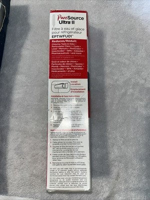 1 PACK Frigidaire EPTWFU01 Pure Source Ultra II Replacement Ice Water Filter