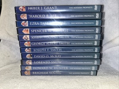 The Modern Prophets Lot of 11 DVDs - Living Scriptures - LDS - 6 Are BRAND NEW