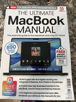 Magazine The Ultimate Macbook Manual Central Guide Apple Macbook & MacOS Tahoe