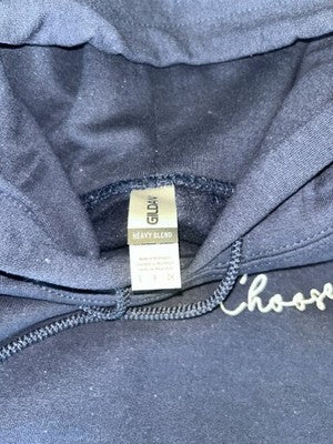 Choose Joy Hoodie SMALL Pullover Sweater Inspirational Kindness motivational