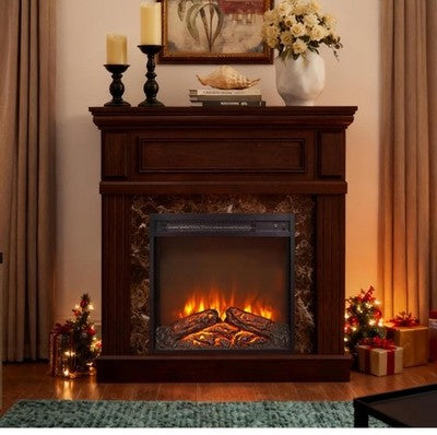 NEW 18â Ameriwood Altra Flame RV18V80S-NR Electric Fire Place Winter Fireplace