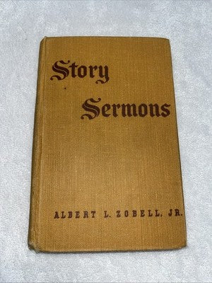 VINTAGE BOOK 1955 "STORY SERMONS" BOOK of MORMON ALBERT L. ZOBELL JR. Hardcover