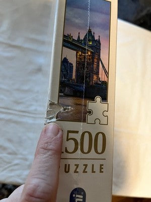 NEW Clementoni Jigsaw Puzzle 1500 Pieces High Quality Tower Bridge Sunset