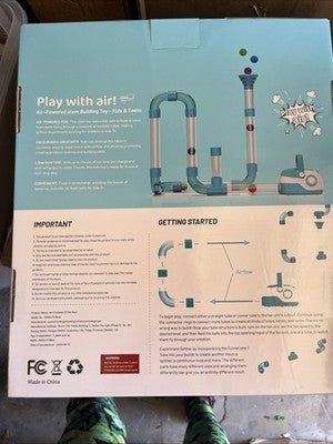 FOHEB Air-Powered STEM Building Toys - Bluetooth Learning Toys with Wireless