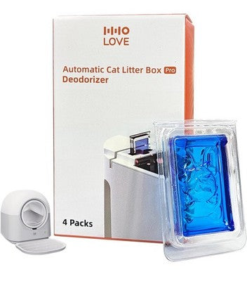 4-Pack Deodorizer for Self-Cleaning Litter Box Automatic Electronic Robot